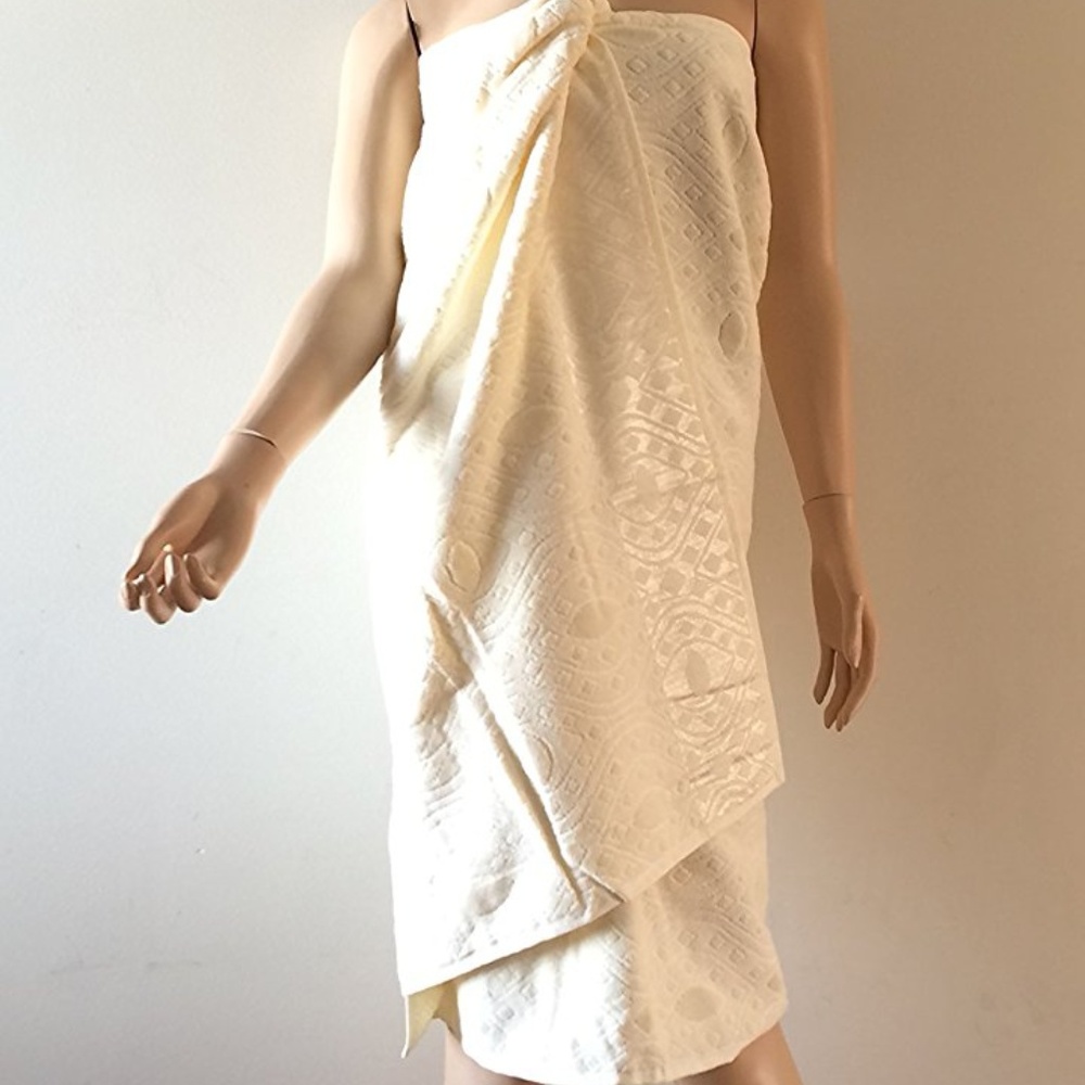 Bathrobe + 2 Body Towels %100 TURKISH COTTON - Picture 4 of 6